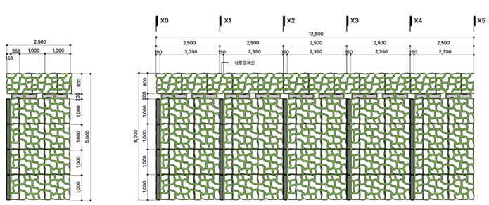 제품 시공 예시도